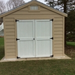 Wind Lake Gable with 6' 2-Panel doors